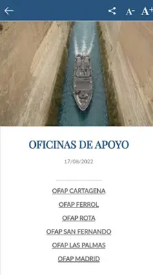 Personal Armada Española android App screenshot 0