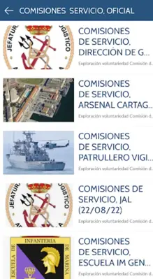 Personal Armada Española android App screenshot 3