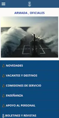 Personal Armada Española android App screenshot 4