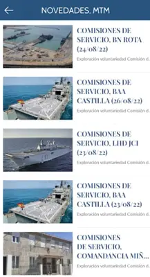 Personal Armada Española android App screenshot 5